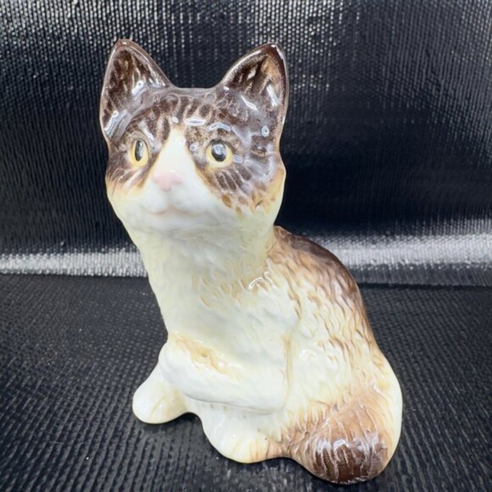 Vintage Goebel W Germany Cat Figurine Kitty Cat Fine Porcelain Whimsical Figure